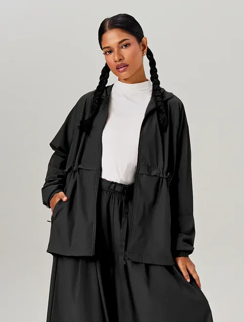 Adjustable Parka — Black